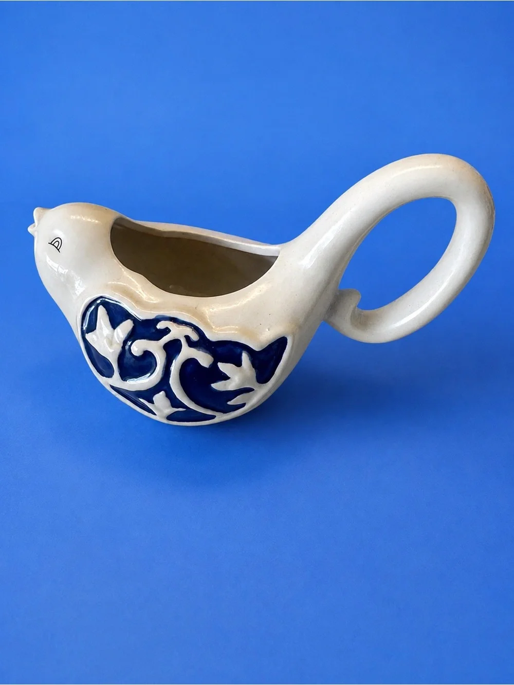 Cracker Barrel Creamer Stoneware “Bird For One” NWT COUNTRY KITCHEN STYLE 💙🩵💙